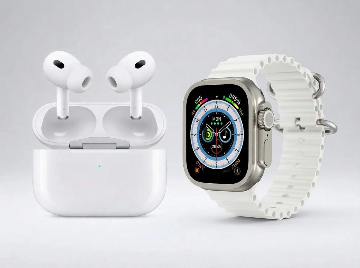 Pack Smartwatch Ultra Pro 2 + Auriculares Inalámbricos 2ª generación + Correa Adicional Incluida