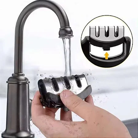 Afilador Profesional de Triple Acción