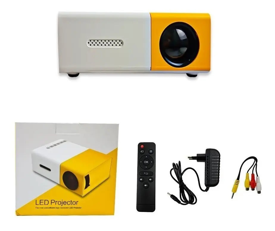 Mini Proyector CineCasa - Transforma tu habitación en un cine