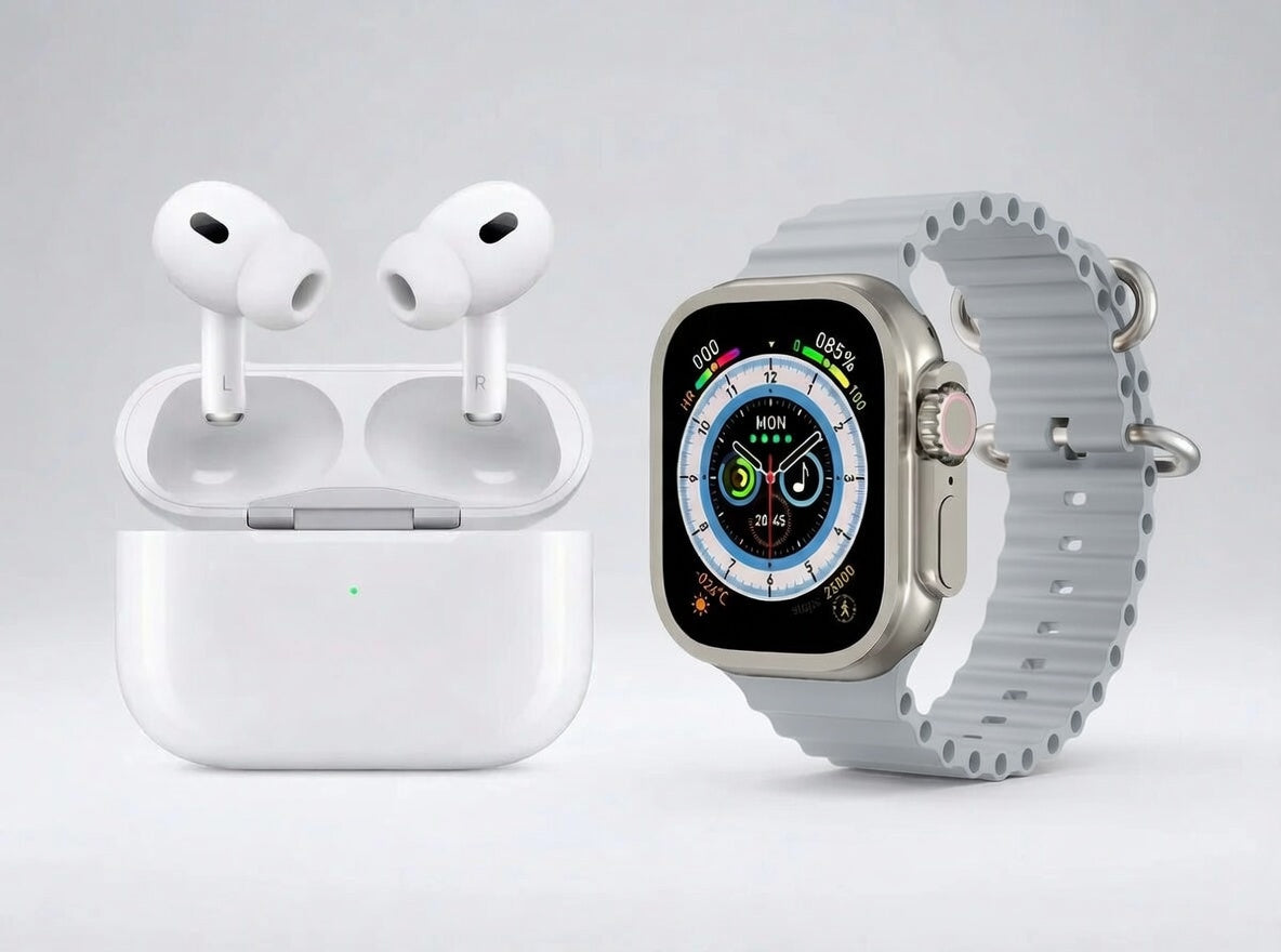 Pack Smartwatch Ultra Pro 2 + Auriculares Inalámbricos 2ª generación + Correa Adicional Incluida